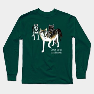 Northwestern Wolf Long Sleeve T-Shirt